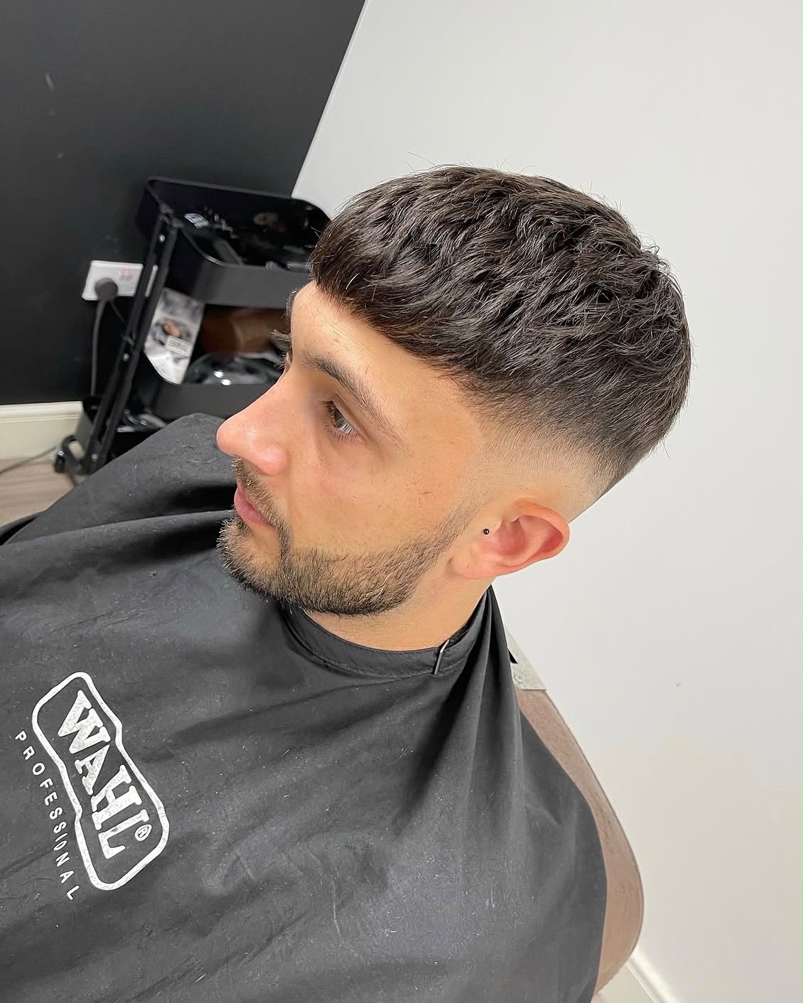 Hair Repair Club client after hair system